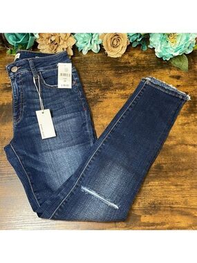 Warp + Weft JFK Skinny Jeans Blue Size 26